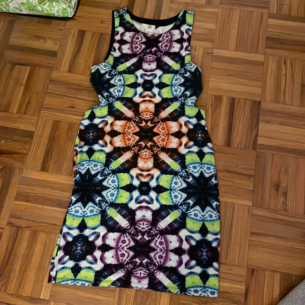 dolce vita cut out dress